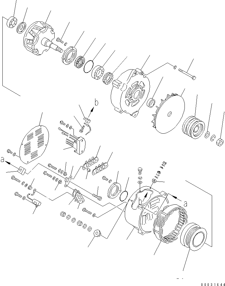 Шарикоподшипник SD6206-01660X0 KOMATSU