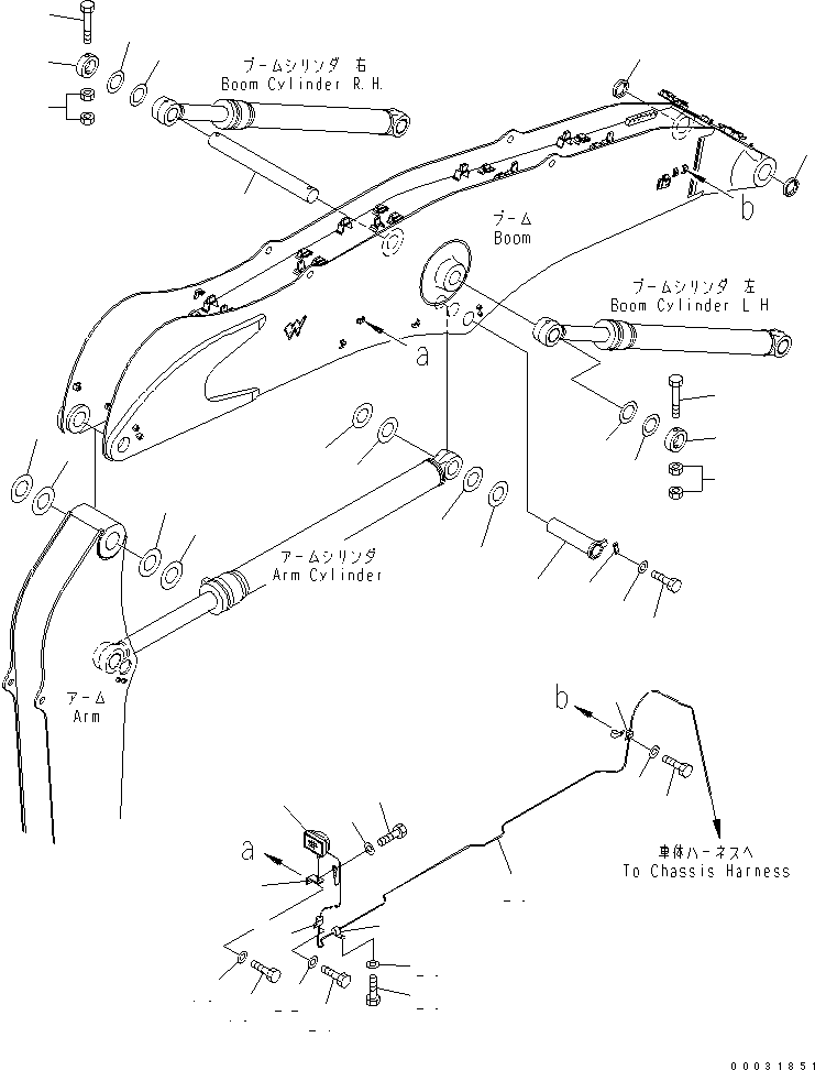 Распорка t=0.8мм 207-70-31340 KOMATSU