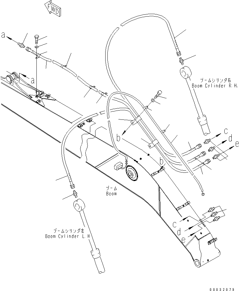 Шланг 20Y-70-31330 KOMATSU