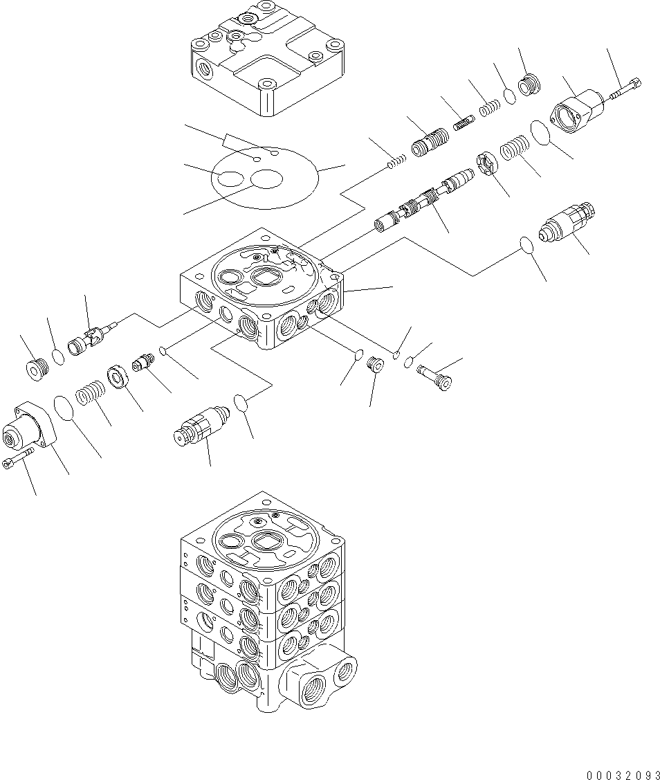 Клапан в сборе 723-51-04100 KOMATSU