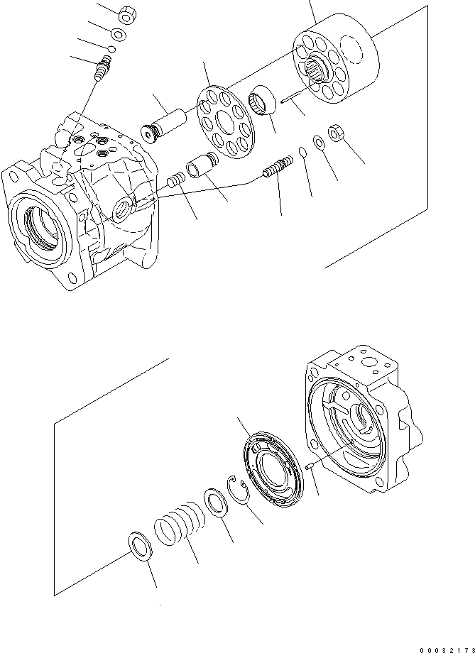 Фиксатор башмака 708-1W-43341 KOMATSU