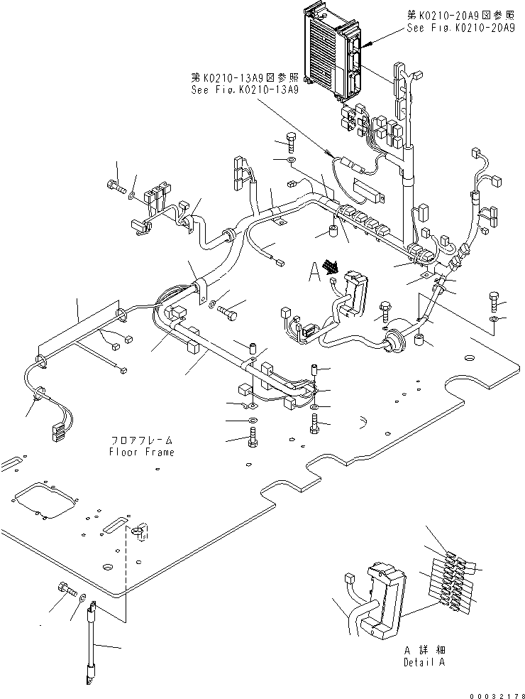 Жгут проводов 207-06-82270 KOMATSU