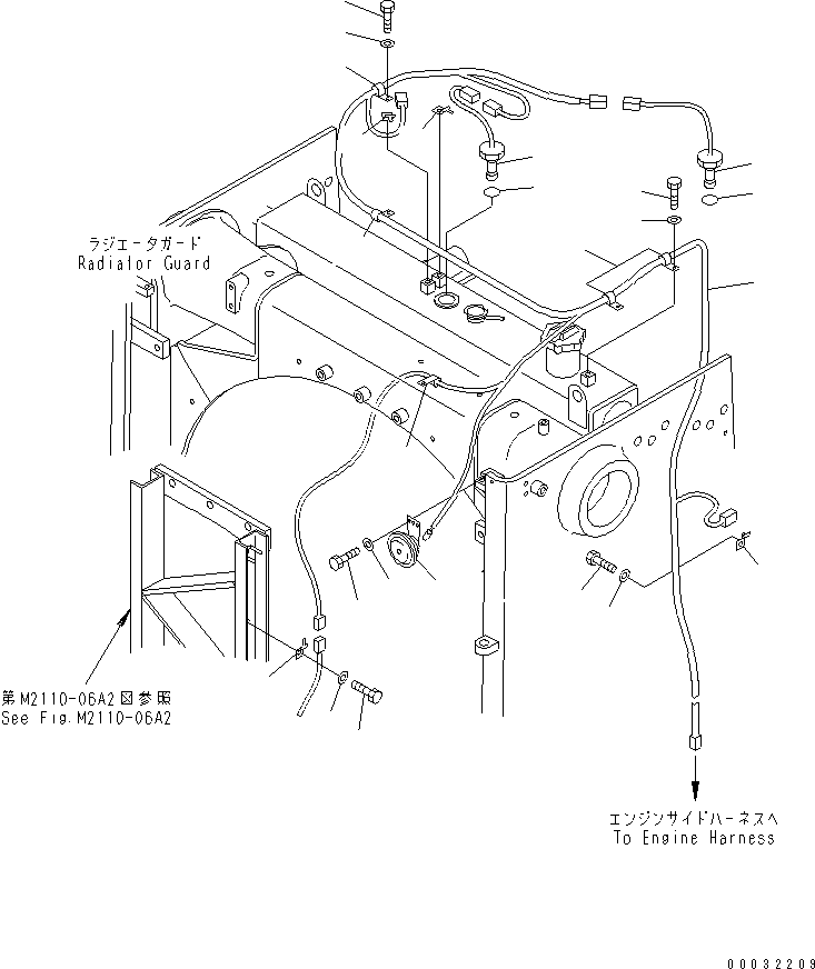 Жгут проводов 17M-06-42810 KOMATSU