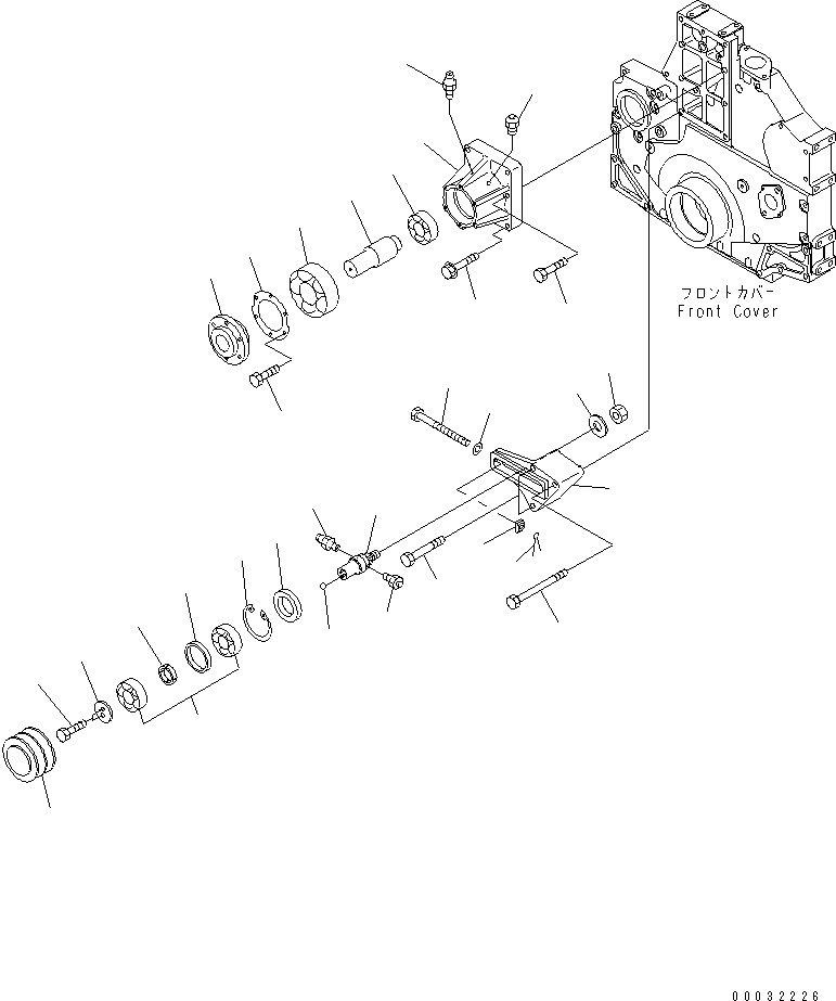 Пыльник 07012-40045 KOMATSU