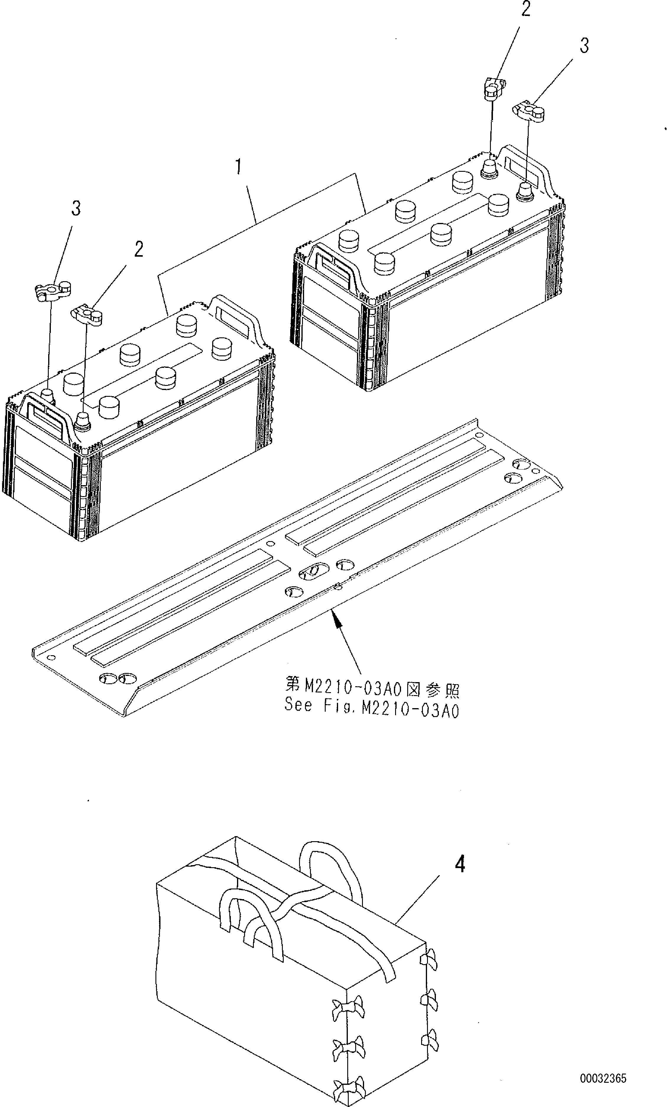 Сумка 14X-06-12430 KOMATSU