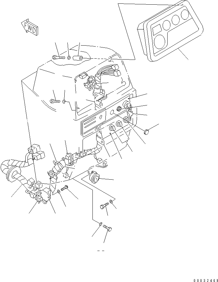 Жгут проводов 17A-06-21571 KOMATSU