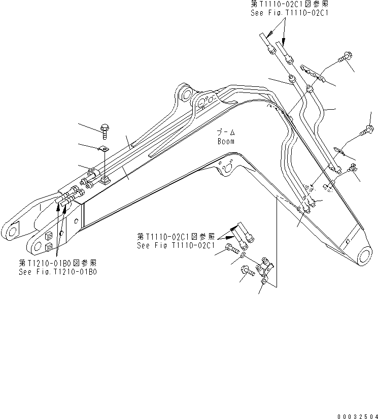 Хомут 22L-973-1A30 KOMATSU