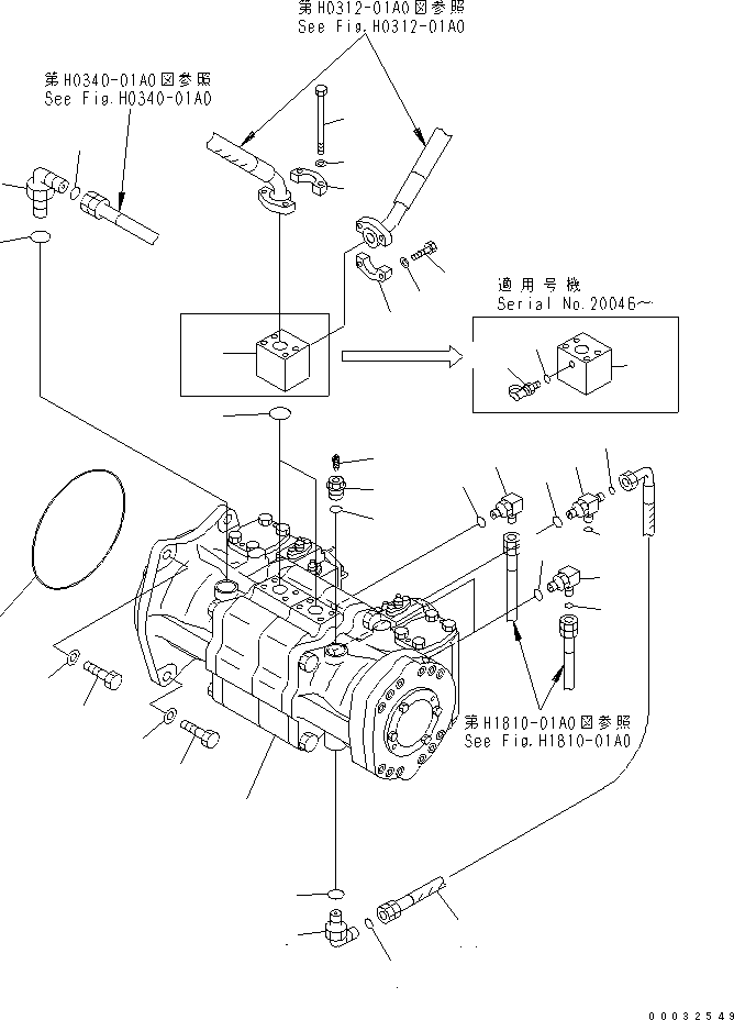 Насос в сборе 708-2L-90740 KOMATSU