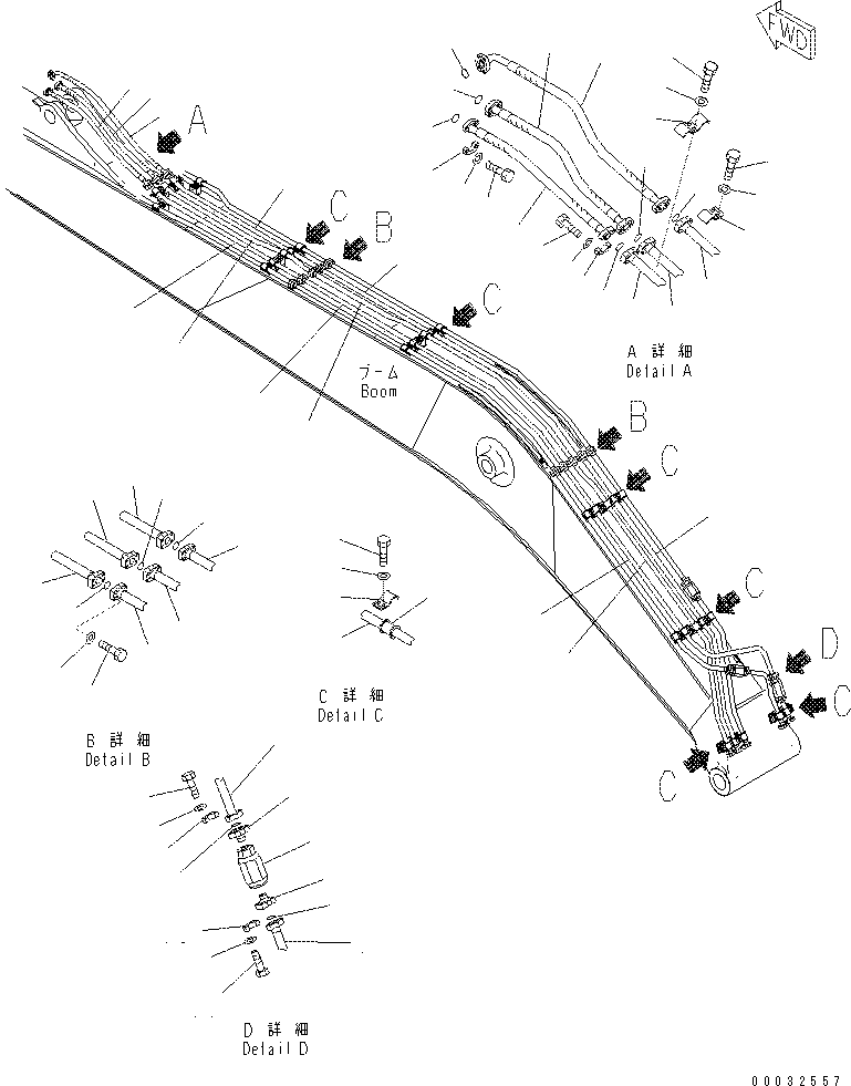 Шланг 07073-01A13 KOMATSU