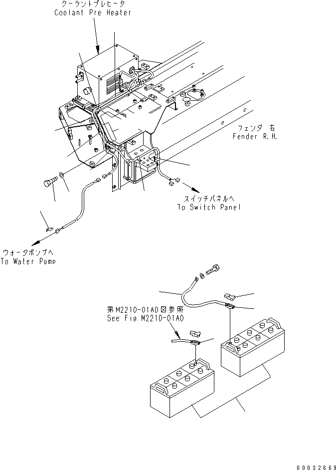 Жгут проводов 17A-06-21250 KOMATSU