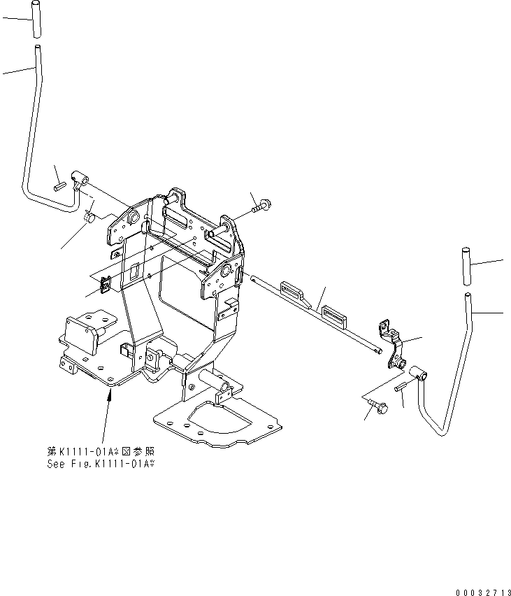 Пружинный штифт \0\04025-00524 KOMATSU