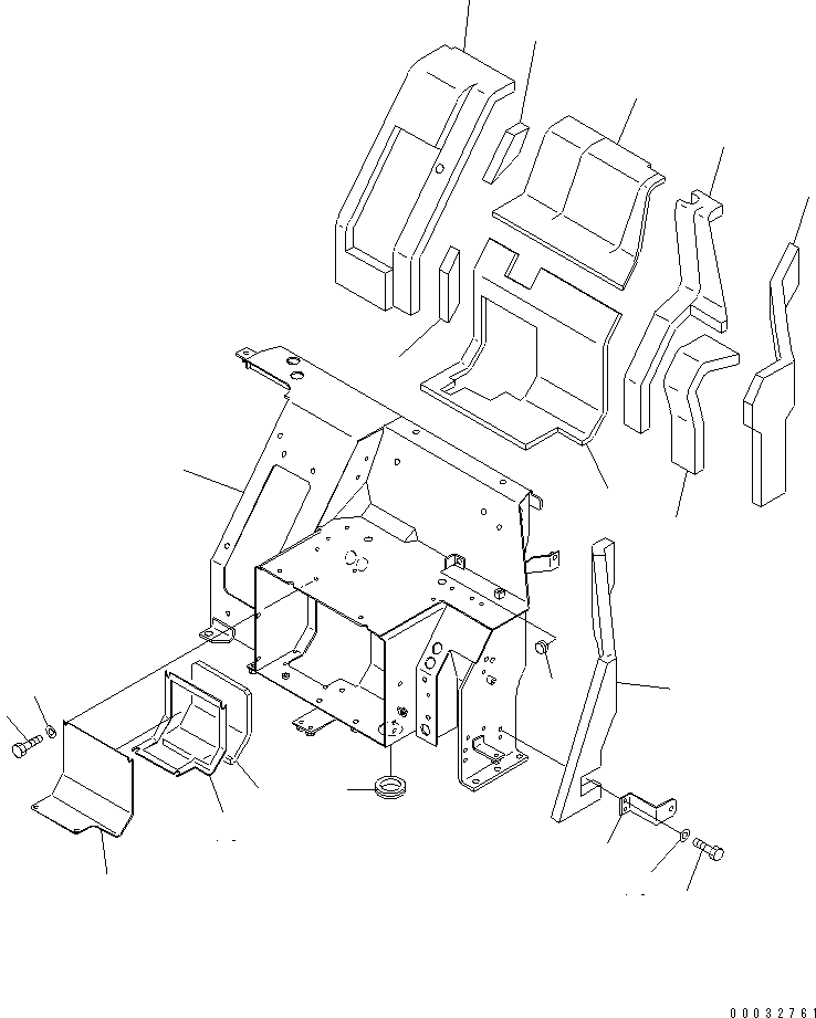 Лист 22L-54-12263 KOMATSU
