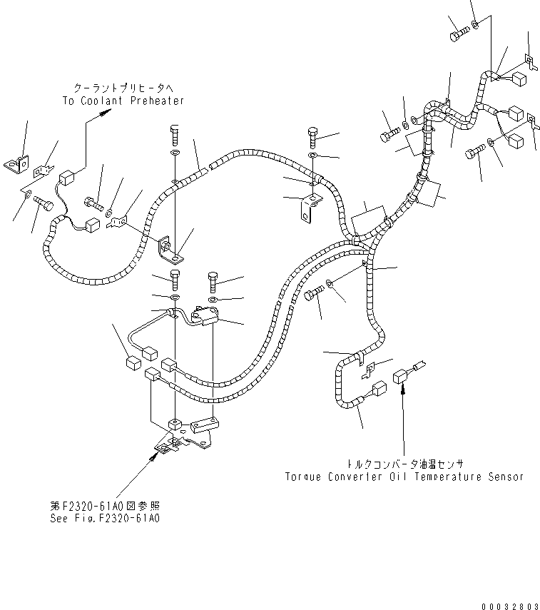 Жгут проводов 17A-06-21540 KOMATSU