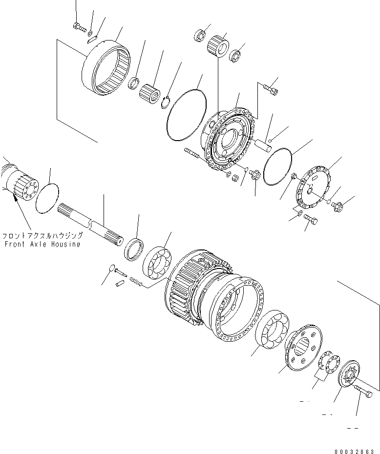 Уплотнительное кольцо круглого сечения 07000-55490 KOMATSU