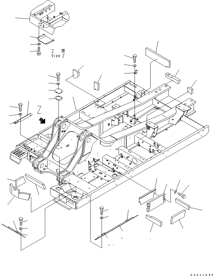 Пластина 209-46-77780 KOMATSU