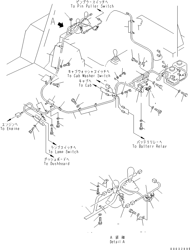 Жгут проводов 17A-06-21670 KOMATSU