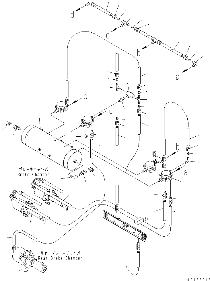 Тройник 07835-00617 KOMATSU