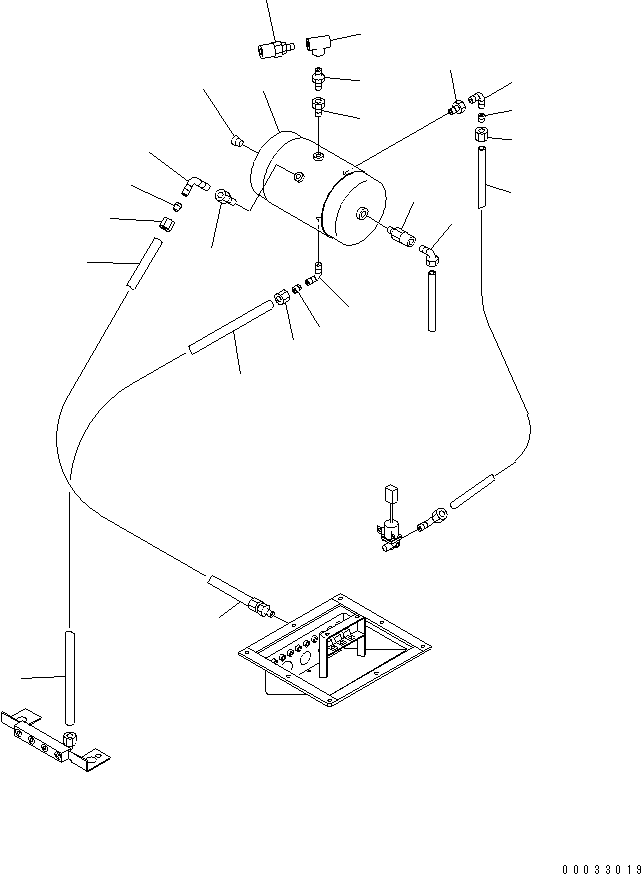 Переходник 07326-10602 KOMATSU