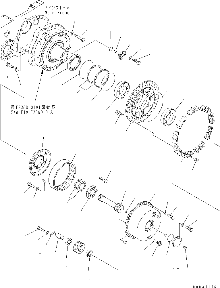 Болт 01010-62775 KOMATSU