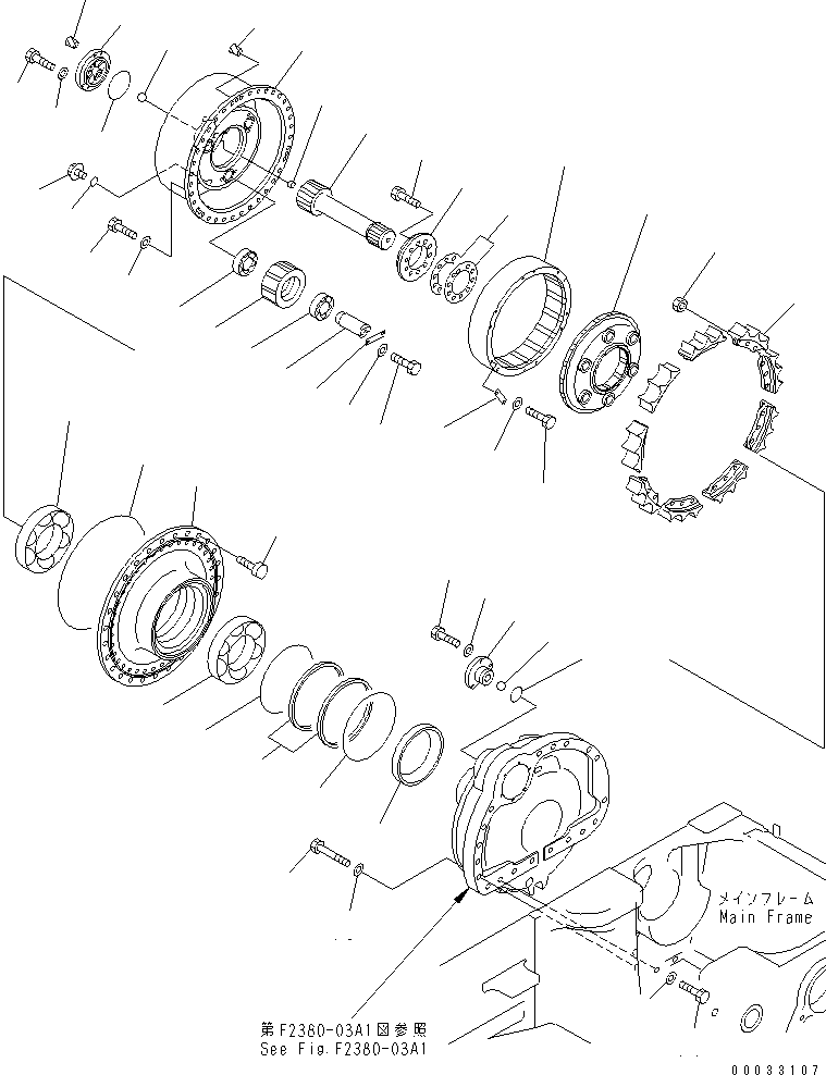 Крышка правая 17A-27-11481 KOMATSU
