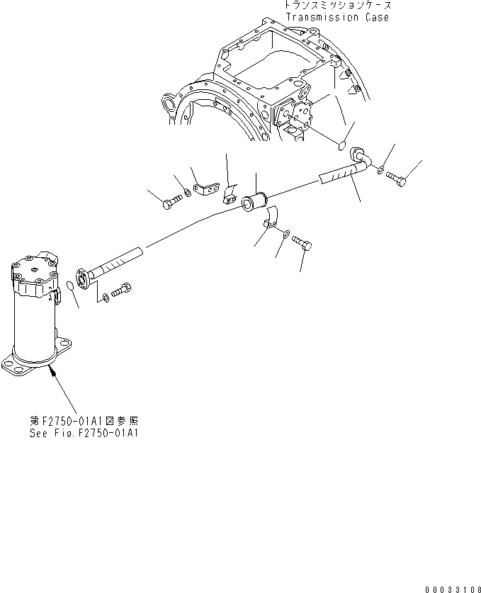 Шланг 17A-49-18511 KOMATSU