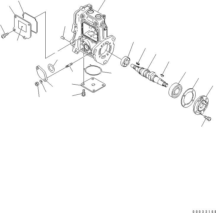 Прокладка YM119415-51760 KOMATSU