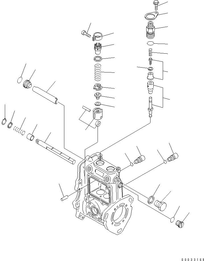 PLUNGER ASS'Y YM119515-51100 KOMATSU