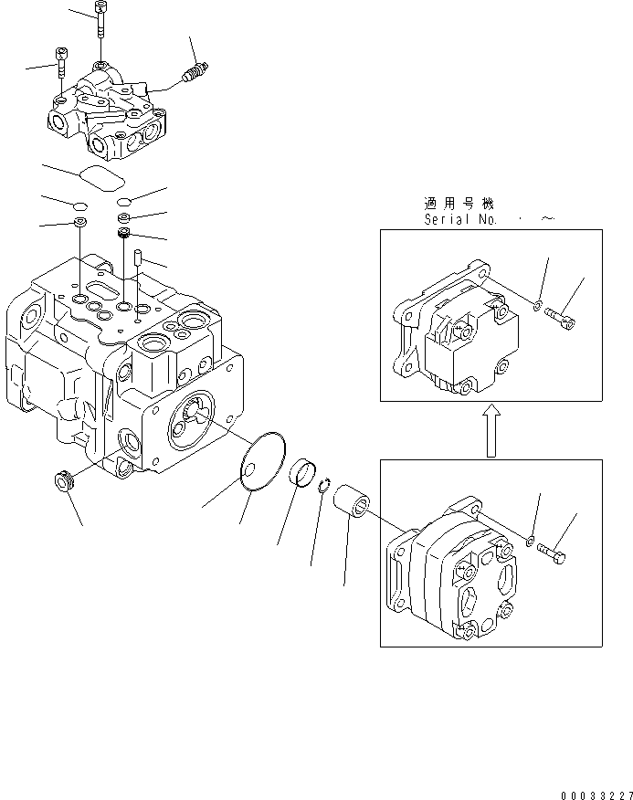 Дроссель (жиклёр) 708-1T-19513 KOMATSU