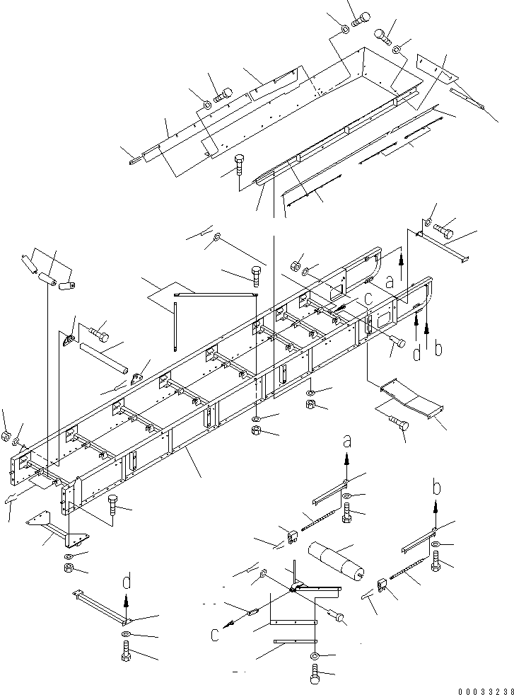 Палец 04205-11650 KOMATSU
