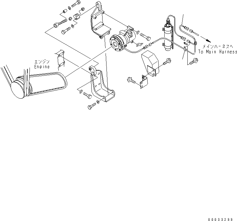Жгут проводов 56B-06-17440 KOMATSU