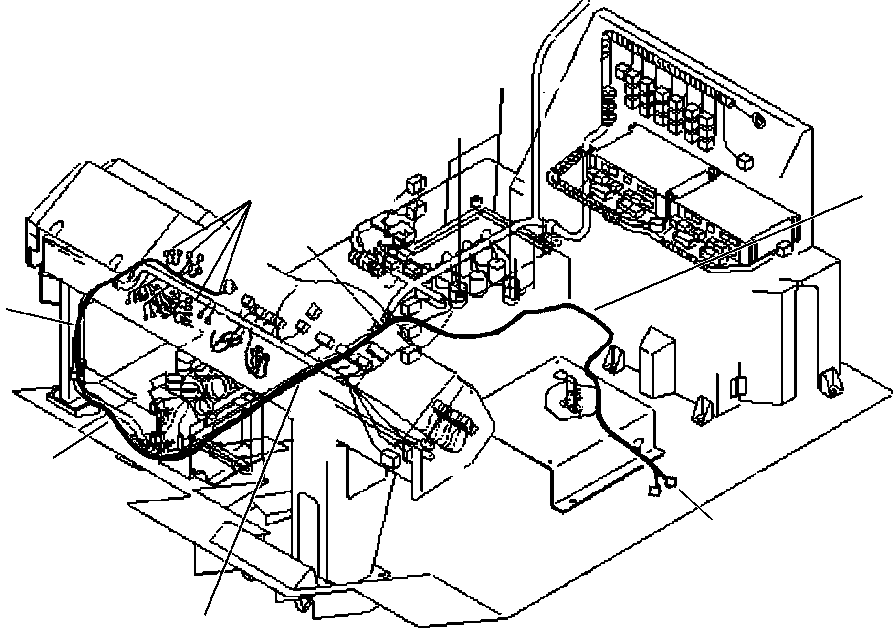 Жгут проводов 56B-06-A0030 KOMATSU