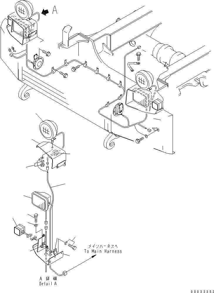 Крышка правая 56B-86-14110 KOMATSU