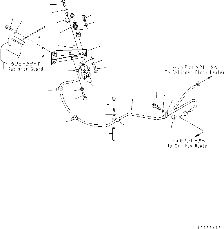 Жгут проводов 176-06-52250 KOMATSU
