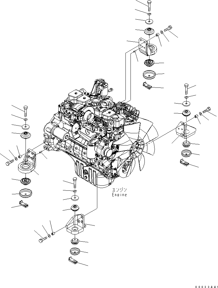 Упор 20J-01-11130 KOMATSU