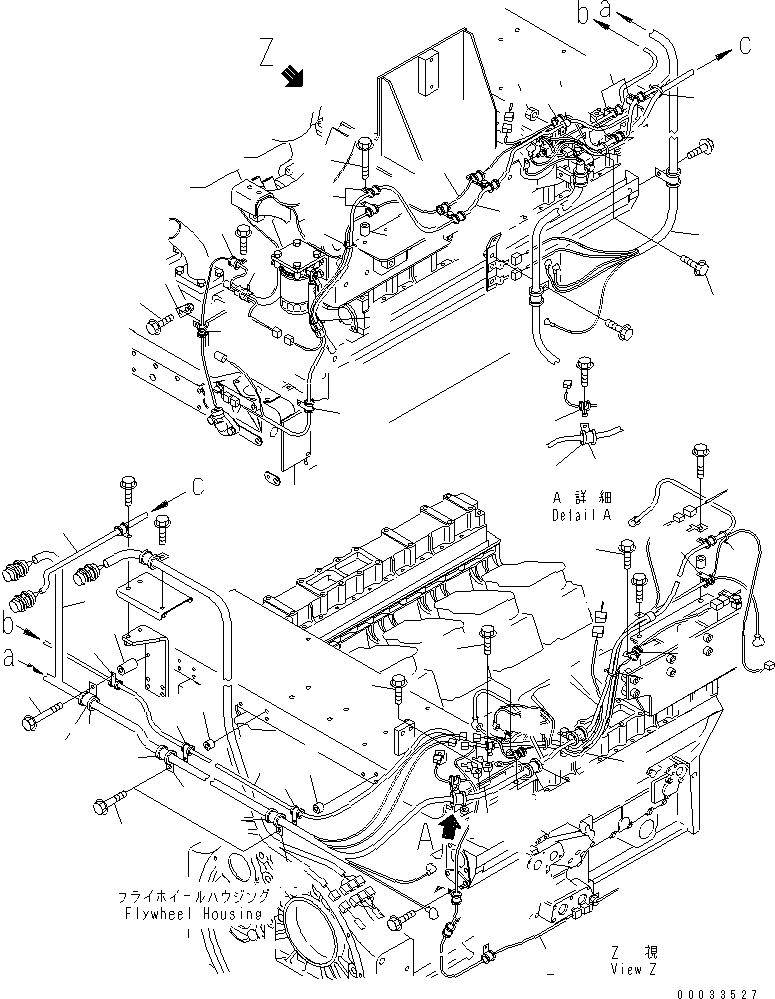 Жгут проводов 6215-81-6580 KOMATSU