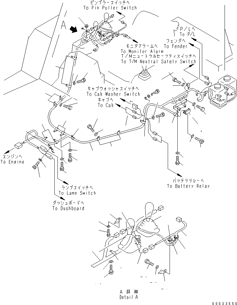 Жгут проводов 17A-06-21730 KOMATSU