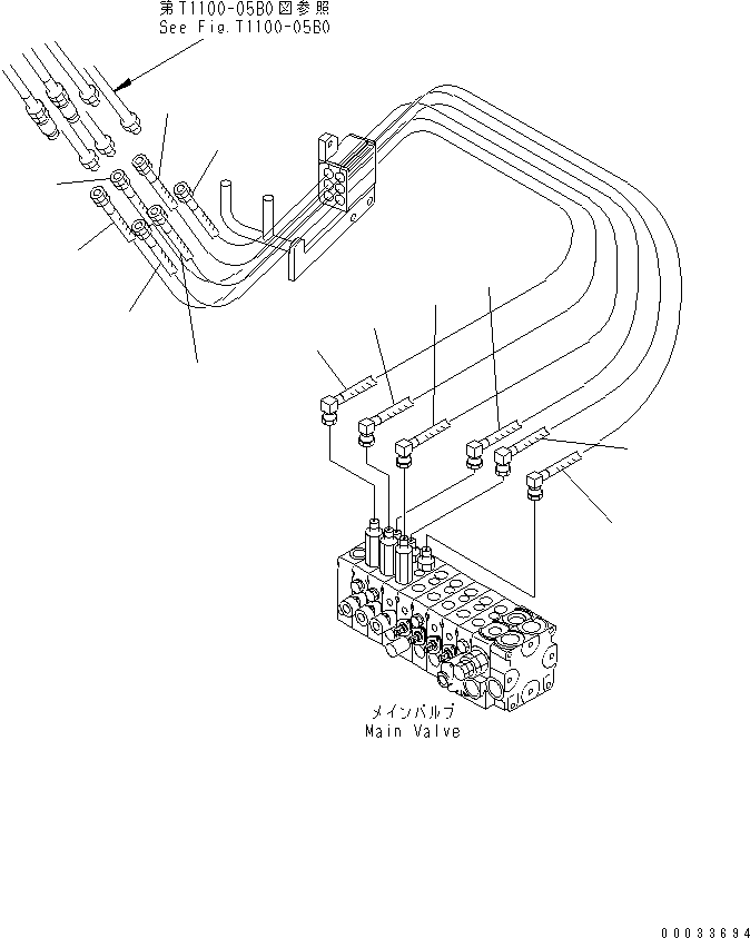 Шланг 22K-62-18372 KOMATSU