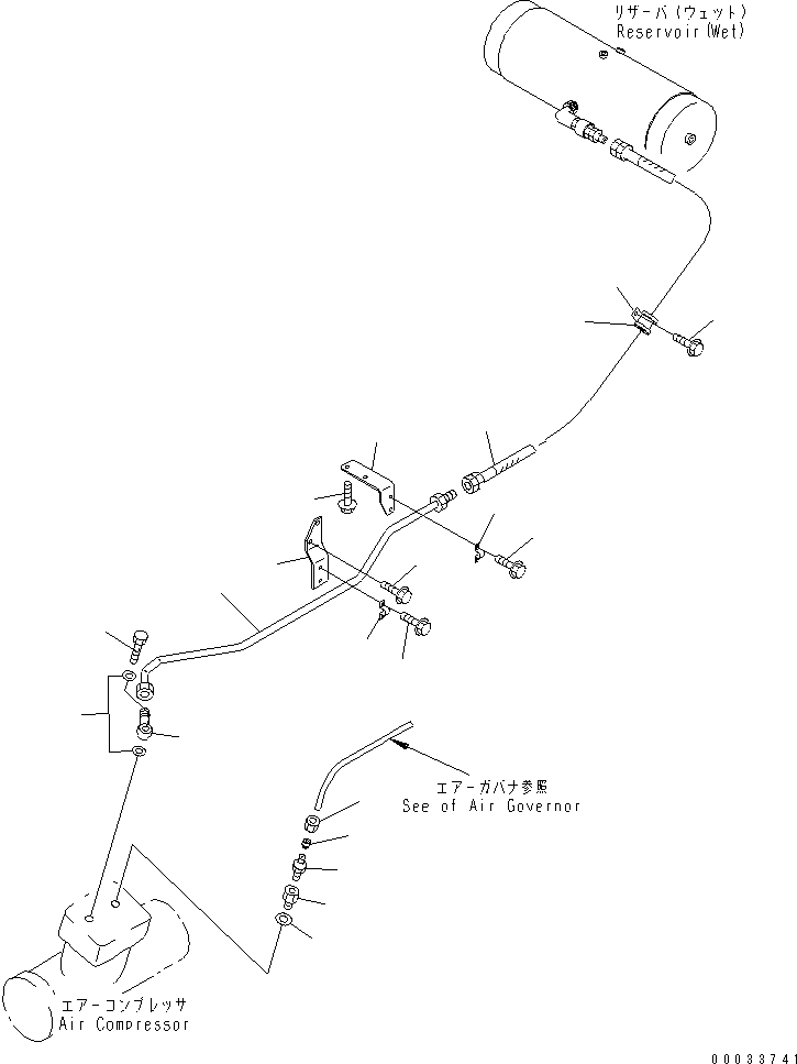 Трубка 567-35-71132 KOMATSU