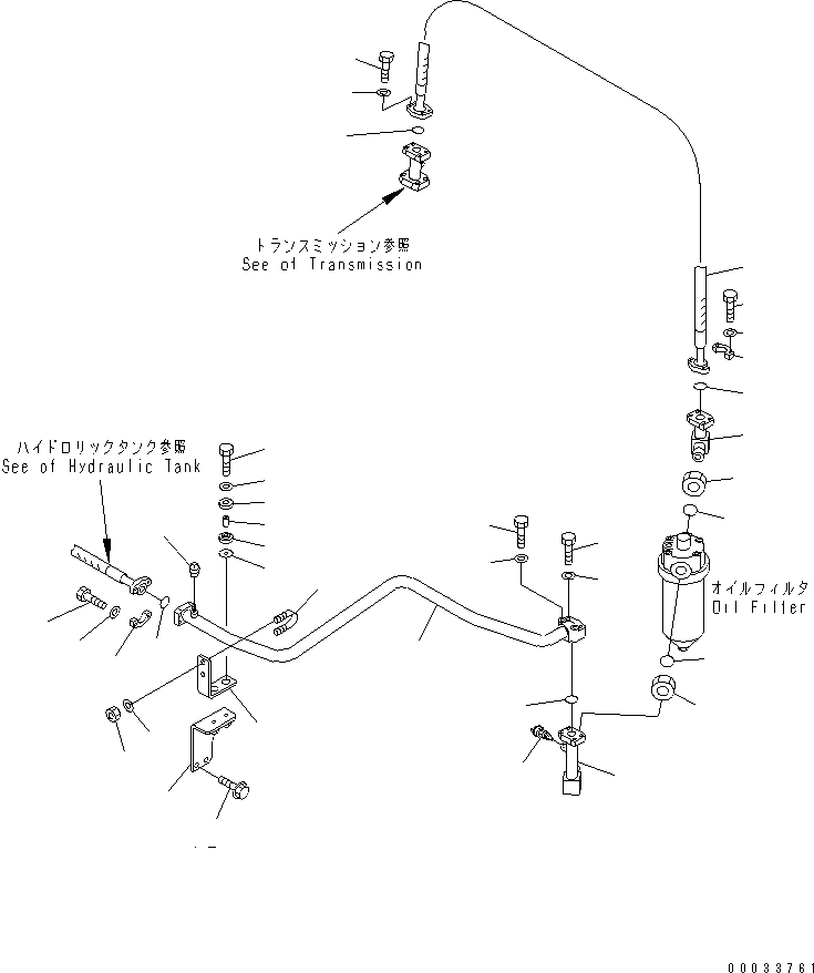 Гайка 07239-13320 KOMATSU