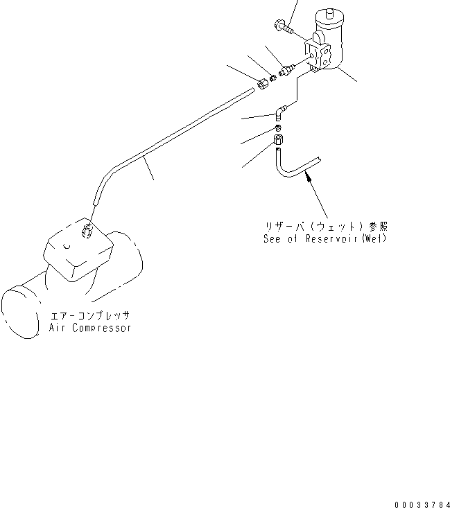 AIR GOVERNOR ASS'Y (566-35-42530) KOMATSU