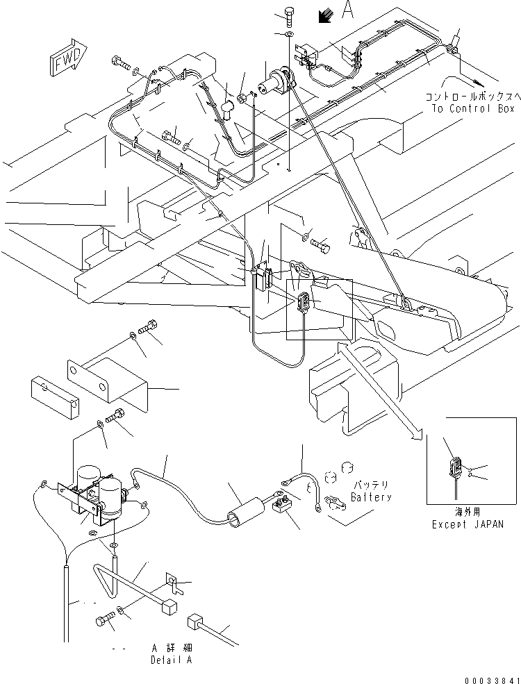Жгут проводов 8221-06-2453 KOMATSU