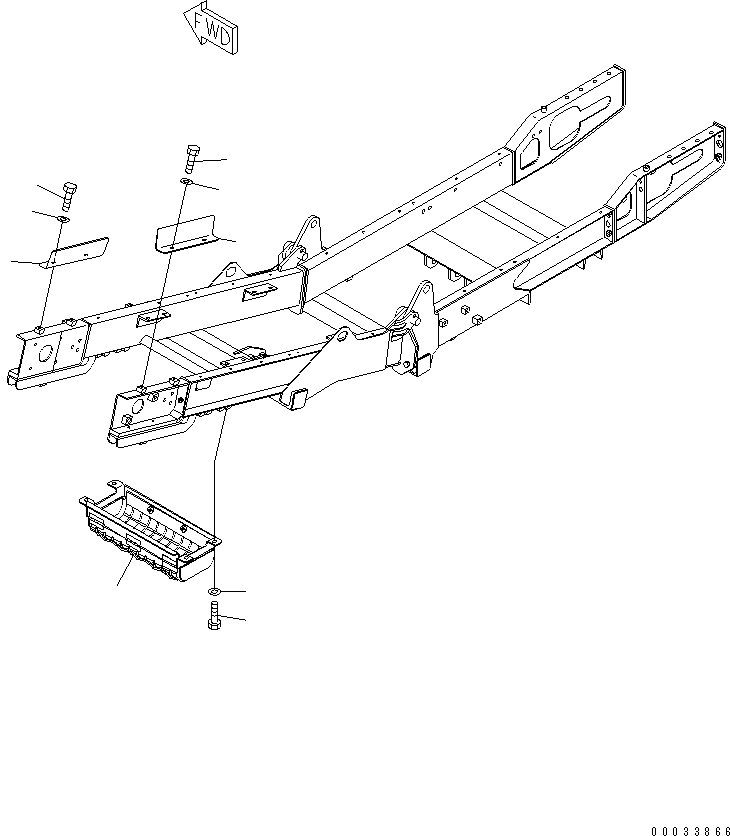 Ограждение 8242-75-3780 KOMATSU