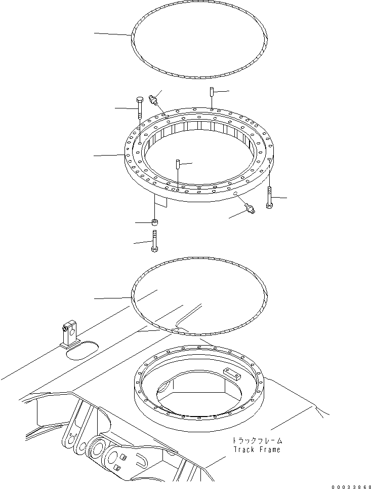 SWING CIRCLE 21W-25-48101 KOMATSU