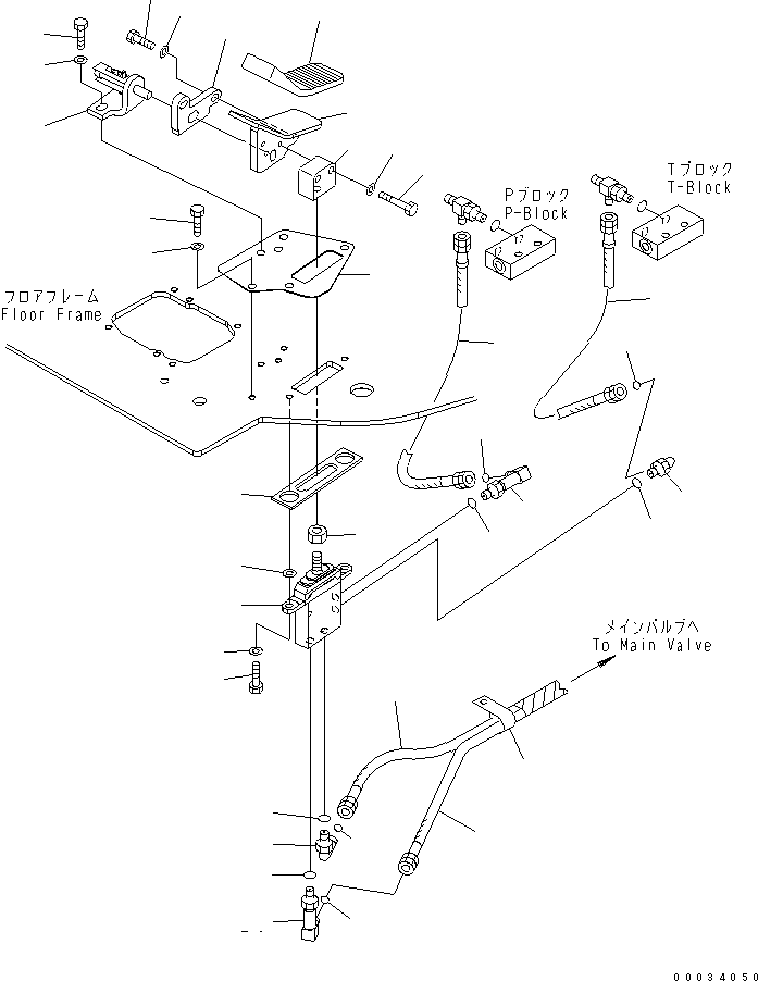 Шланг 22B-62-14910 KOMATSU