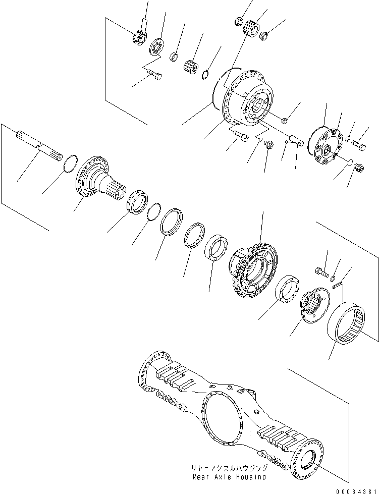 Болт 01010-E0820 KOMATSU