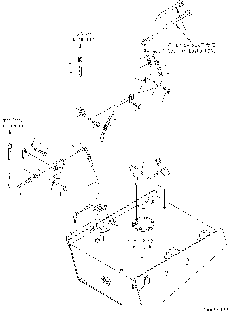 Шланг 07102-21020 KOMATSU