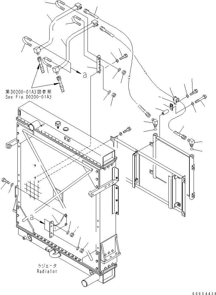 Шланг 07102-21009 KOMATSU