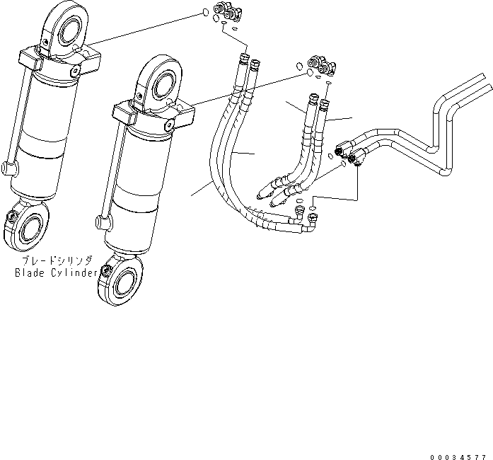 Шланг 02778-203A4 KOMATSU