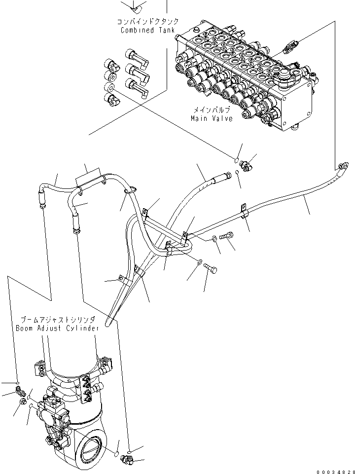Шланг 02761-00235 KOMATSU