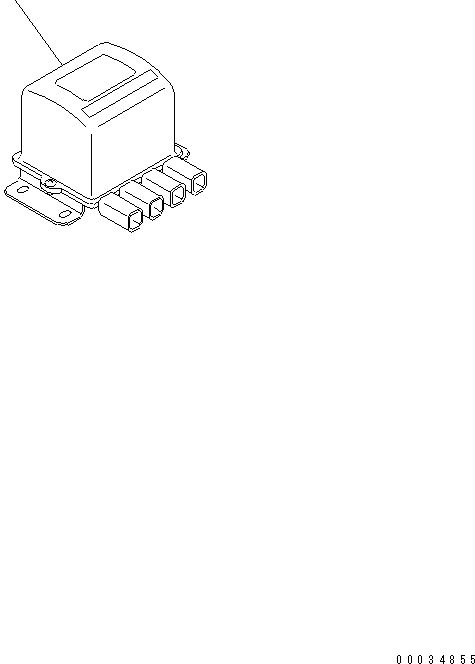 SAFETY RELAY A.,SAFETY 600-824-4960 KOMATSU